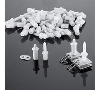 Kit de réparation de stores en plastique blanc 85 pièces