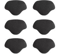 Kit de réparation de talons for chaussures en cuir, chaussures de sport et talons hauts, souple et durable, 1/2/3/4 paires(Black,Select Size Name)