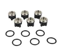 Kit de réparation de tête de rondelle, pièce de pompage d ' eau, fixation facile à installer en acier inoxydable pour accessoires ménagers COD2864, pièce de rechange pour ventilateur de réalité
