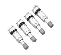 Kit de réparation de tige de valve TPMS en métal pour surveillance de la pression des pneus compatible avec Mercedes, Dodge et Jeep Véhicules Comprend 4 pièces pour le placement avant et arrière