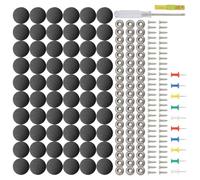 Kit de réparation de toit de voiture - Soutien-gorge à rivets pour revêtement de véhicule | Boucle de fixation pour revêtement intérieur avec outil d'installation pour toit solaire, et