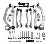 Kit De Réparation De Triangle De Suspension Complet 12 Pièces Avec Visseries Pour Cônes De Bras Inférieurs 21 Mm - Vw Passat B5 Variant (3b5) 1.8 T 05/1997>11/2000