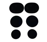 Kit de réparation de trous de chaussures - Lot de 6 patchs autocollants | Protections de talon imperméables et inserts anti-usure pour homme et femme - Autocollants de fixation de chaussures