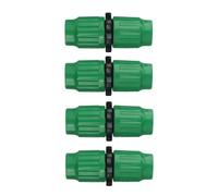 Kit de réparation de tuyau d'arrosage extensible, connecteurs étanches et raccords pour fixation de tuyaux étendus - Pièces de rechange durables (4 pièces)