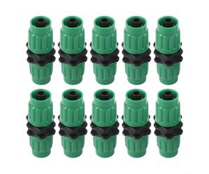 Kit de réparation de tuyau d'arrosage extensible pour un remplacement facile du connecteur sur différentes longueurs de tuyaux d'arrosage extensibles (10 pièces)