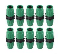 Kit de réparation de tuyau d'arrosage extensible, raccords rapides à double canal pour tuyaux de 7,3 cm, 15,2 m, 19,5 cm, 30,5 m, accessoires de fixation de fuite en plastique (lot de 4 ou 10) (10