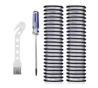 Kit de réparation de tuyau inférieur de rechange compatible avec Tineco pour Floor ONE S3 S5 S6 S7 Breeze et pour aspirateur sans fil IFLOOR 3, fil d'acier et pièces lavables en ABS avec tournevis