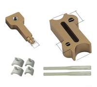 Kit de Réparation de Tuyaux 8 pour Fuites d'Eau Chaude - Patch Auto-Adhésif PVC et Métal - Solution Étanche pour urgente 7.45cm