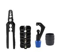 Kit de réparation de tuyaux en métal efficace avec pince ronde et cutter avec lisseur pour différentes tailles de tubes