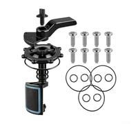 Kit de réparation de valve de piscine pour vannes Jandy 2 à 3 voies avec déviateur joints toriques vis pour modèles non positifs positifs Never Lube 3,8 à 6,3 cm CPVC Accessoires de piscine Kit