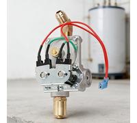 Kit de réparation de vanne de chauffe-eau à gaz avec orifice et support, ensemble de contrôle du brûleur en métal pour réparer les étincelles, sans problème d'allumage et arrêter les fuites de gaz