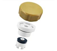 Kit de réparation de vanne de contrôle anti-siphon, clapet anti-retour en plastique ABS pour disjoncteur à vide, prévention du refoulement pour plomberie résidentielle et commerciale, jaune/blanc