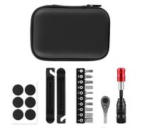Kit de Réparation de Vélo, Ensemble de Restauration de Bicyclette, Trousse Outils de Vélo, Mini Outil d'entretien Portable et Multifonctionnel pour Cyclisme, pour Route, Montagne, Camping