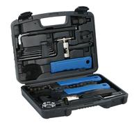 Kinzo – Kit de réparation de vélo – 20 pièces – valise pratique