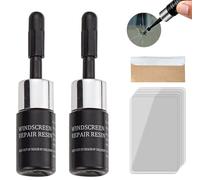 Kit de réparation de verre Cracks Gone, liquide de réparation de verre, kit de réparation de miroir à base de résine, liquide de réparation de verre cassé, nano-liquide pour réparer les éclats, les