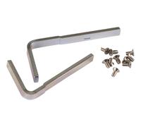Kit de réparation de vitre de custode ouvrante gauche pour Porsche 911 et 912 (1965-1977)