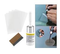 Kit De Réparation De Vitres De Voiture Bricolage Outil De Réparation De Pare-Brise De Voiture Fissure De Fenêtre De Voiture Dissolvant De Rayures