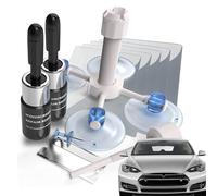 Kit De Réparation De Vitres De Voiture - Kit De Réparation De Vitres Professionnel Pour Pare-brise Automobile, Réparer Les Fissures Et Les Éclats À La Maison | Kit Complet Avec Résine De Réparation, O