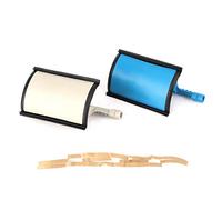 Kit de Réparation de Volet de Chauffage AC Double Zone, Kit de Réparation de Volet de Chauffage de Climatisation avec éponge 6480E3 de Remplacement pour 407 2004-2016