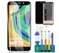 Kit de réparation d'écran LCD pour Oukitel WP12 Pro - Écran tactile de rechange - Noir - Sans cadre