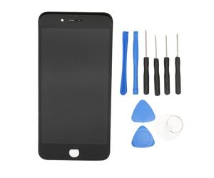 Kit de réparation d'écran pour iPhone 7 Plus, remplacement de l'écran tactile et du tiroir double SIM avec ensemble complet, outil d'installation