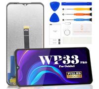 Kit de réparation d'écran tactile de rechange pour Oukitel WP33 Pro 6,6" (noir, sans cadre)