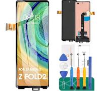 Kit de réparation d'écran tactile TFT pour Samsung Z Fold 2 5 g sans cadre (noir, sans empreintes digitales)