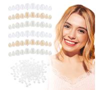 Kit de réparation des dents, kit de remplacement de perles thermiques malléables, teinte naturelle temporaire pour combler l'écart, remplacer les dents manquantes ou cassées, kits de remplacement de