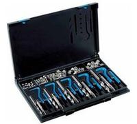 Kit de réparation des filets V-Coil, Contenu : M5 x 0,8 M6 x 1,0 M8 x 1,25 M10 x 1,5 M12 x 1,75, Filets rapportés 25 25 25 25 10 pièce G