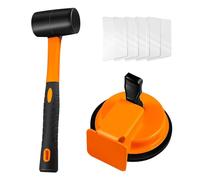 Kit de réparation des fissures de plancher,Outils de pose de plancher robustes avec patins adhésifs | Réparateur de parquet stratifié,pour Maison, Bureau, Chantier, Ferme, Salon, Chambre, Salle d'Étud