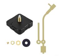 Kit de réparation d'horloge avec aiguilles Doré/blanc (doré) | Comprend heure, minute, seconde, installation facile, parfait pour les amateurs et les réparations