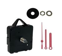 Kit de réparation d'horloge, mécanisme de mouvement de batterie, moteur de rechange pour réparation d'horloge, aiguilles en plastique coloré ROHS (2, 55 mm, rose)