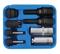 Kit de réparation d'injecteurs - BGS - 8 pièces - Acier chrome-vanadium - Compatible Bosch, Denso, Siemens