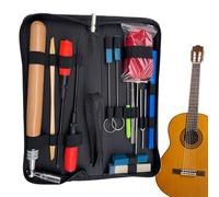 Kit de réparation d'instruments de musique - Collection complète d'outils à main, clés, accessoires de réglage fin, composants de service de précision | Outil d'atelier de musicien à usage