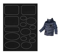 Kit de Réparation - Doudoune - 15 Patchs Auto-adhésifs - Imperméable - Nylon - Mixte