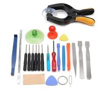 Kit de Réparation Ecran 22 en 1 Téléphone Ecran LCD Outil Tournevis Pince Ventouse