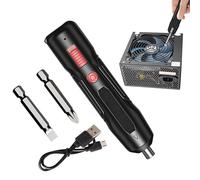 Kit De Réparation Électrique - Tournevis Sans Fil, Outil De Poche Compact | Ensemble De Pilotes De Bits À Batterie À Couple Élevé, Équipement De Maintenance Portable Pendant Les Mises À Niveau Des Ord