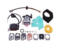 Kit de réparation et de Reconstruction de Joint de carburateur K10-WYJ, Bobine d'allumage, Passe-Fil de Conduite de Carburant Fit for Moteur GX25 HHT25S FG110 Pièces de Rechange