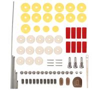 Kit de Réparation et d'Entretien de Flûte Tampons de Flûte Pièces d'Instruments de Musique Accessoires Pratique Bricolage