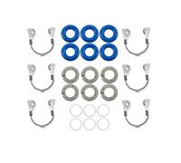 Kit de réparation et reconstruction d'injecteurs carburant en caoutchouc, 6 ensembles, pour Chevrolet Camaro Traverse Pièces