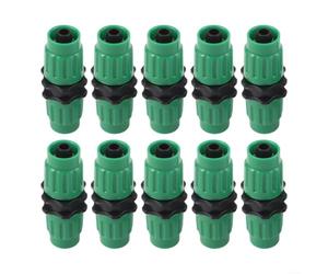 Kit de réparation extensible pour tuyau d'arrosage avec adaptateur à connexion rapide, raccords en plastique résistants pour tuyaux de 7,3 cm, 10 m, 75 m, 30,5 m, connecteurs de tuyau d'arrosage verts