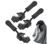 Kit De Réparation Fermeture Éclair - Métal | Curseur De Remplacement Universel | Lot De Secours Pour Blouson Sac À Dos Valise Ou Bottes