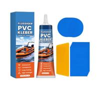 Kit de réparation gonflable | Colle transparente résistante à l'eau - Kit de réparation de patch de piscine transparent, pour jacuzzi, tente, anneau de natation, trampoline, radeau, kayak, bateau
