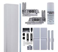 Kit de réparation GU PSK 966 avec chariot, barre de raccordement, rail de couverture, accessoires et spray de ferrures ToniTec