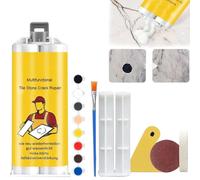 Kit de réparation multifonction pour carrelage et pierre, granite et marbre, kit de réparation de porcelaine, carrelage et pâte de céramique, kit de réparation de granit, pâte de réparation pour