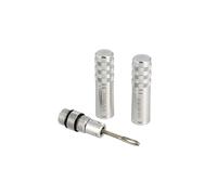 Kit de réparation necessaire tubeless alu avec embout cartouche Kheax CO2 SS Argenté