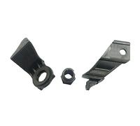 Kit de Réparation Pattes de Fixation Supports Clips Optique Phare Avant Droit compatible pour GOLF 5 V Variant JETTA III - 1K0998226