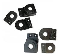 Kit de Réparation Pattes de Fixation Supports Clips Optique Phares Avant Gauche ET Droit compatible pour A6 de 2005 à 2011, A6 ALLROAD de 2006 à 2001, A6 AVANT de 2006 à 2011-4F09988121 4F09988122