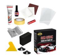 Kit De Réparation Peinture Voiture - 10 ml Rénovateur Rapide Longue Durée,Efface-Rayures Peinture Automobile - Pour Carrosserie Extérieure Pare-Chocs Portière Moto Bateau Dommages Accidentels Éclats B