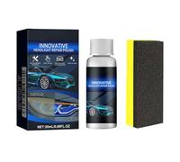Kit de Réparation Phare de Voiture,Liquide Rénovateur pour Phares Opacifiés et Jaunis,Restauration Facile en 15 Min - Effet Clair et Brillant - Format Compact.